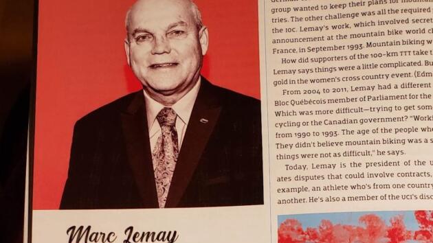 Marc Lemay parmi les figures les plus influentes du cyclisme canadien