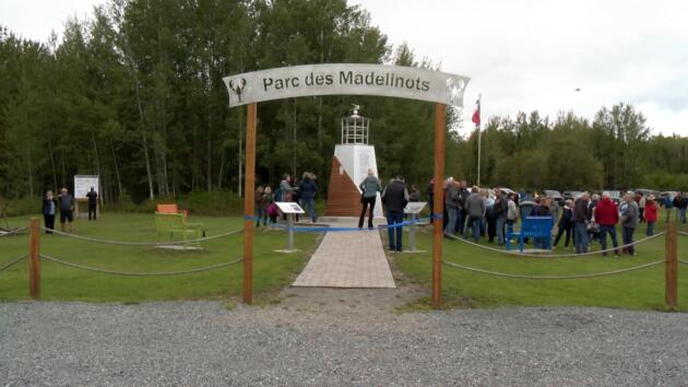 Inauguration du parc des Madelinots