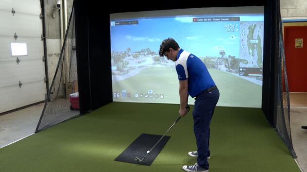 Golf-études : L'école secondaire Le Tremplin s'offre un simulateur
