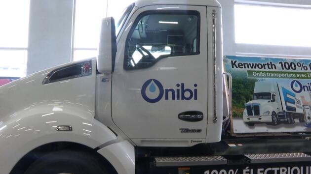 Transport : ONIBI reçoit son camion 100% électrique