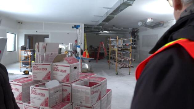 Val-d'Or : La construction du Centre de Bénévolat progresse comme prévu