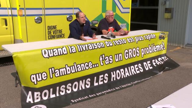 Couverture ambulancière : Le Syndicat des paramédics dit non à l'horaire Coreflex