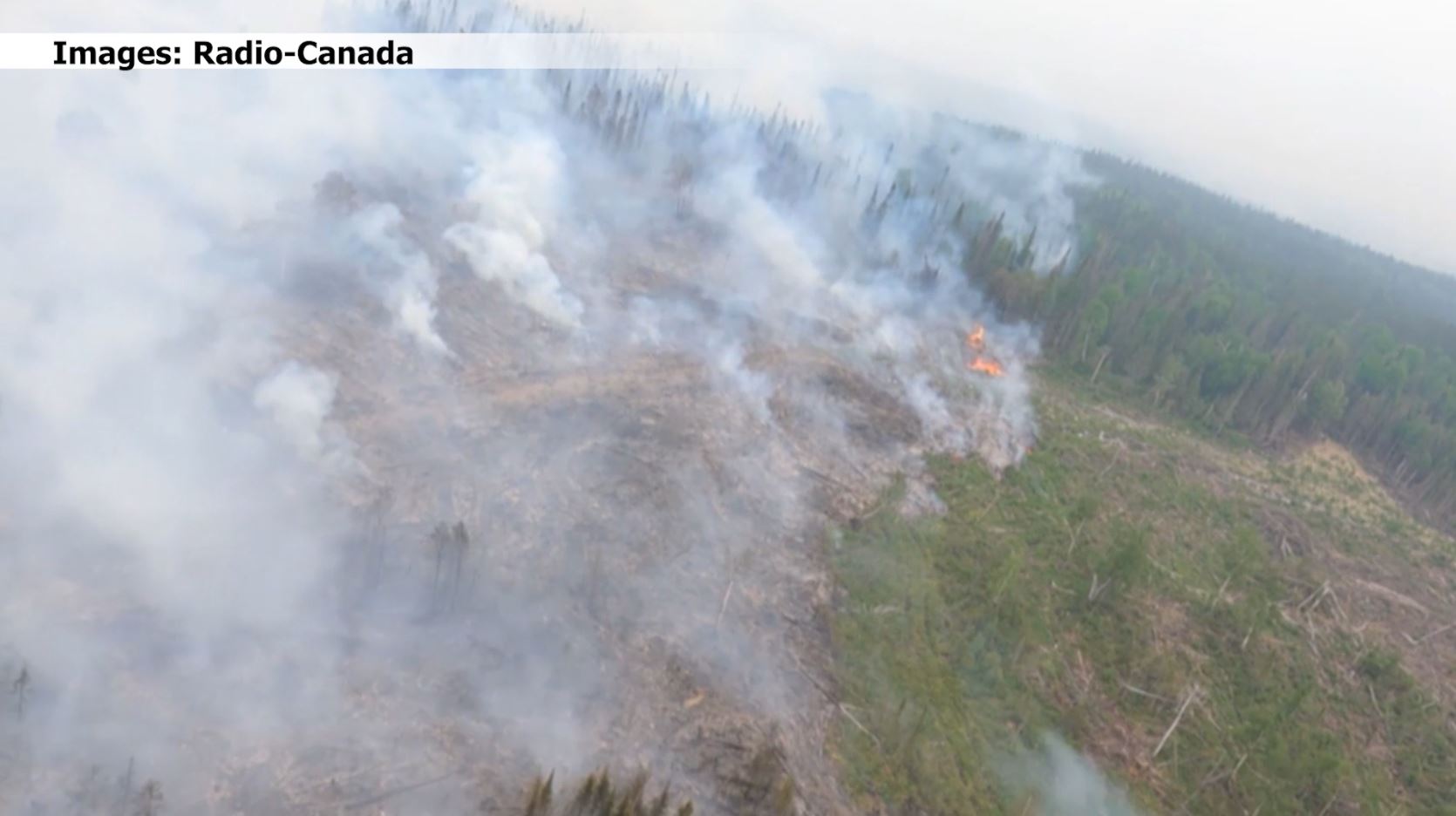 Feux de forêt LebelsurQuévillon demeure sur le quivive TVA