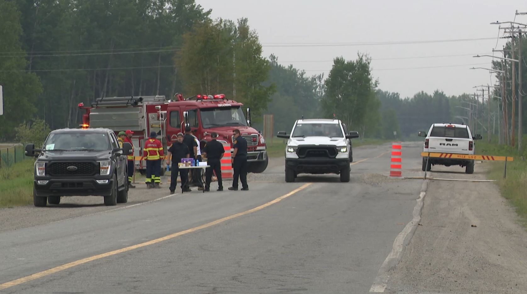 LebelsurQuévillon Les citoyens invités à quitter si possible TVA